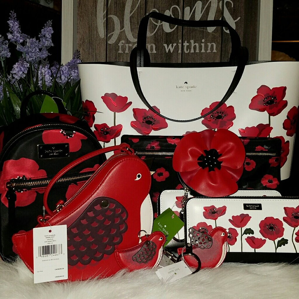 Kate spade poppy collection